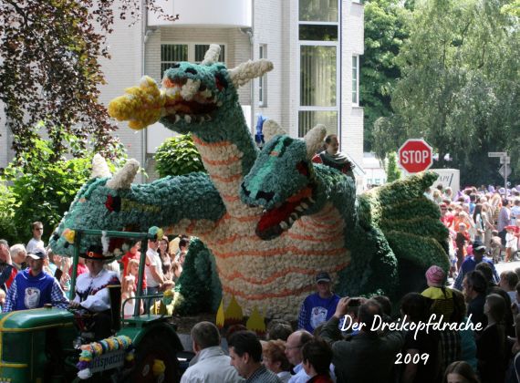 Der Dreikopfdrache Wagen